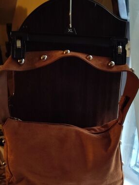 Universal Thread Vegan Suede Shoulder Bag in Brown - Unbranded